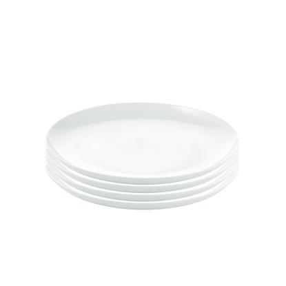 aida Atelier middagstallerken, Ø25 cm, porcelæn, hvid - 4 stk.