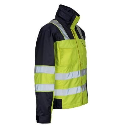 MASCOT SAFE IMAGE Genova vinterjakke, hi-vis gul/marine