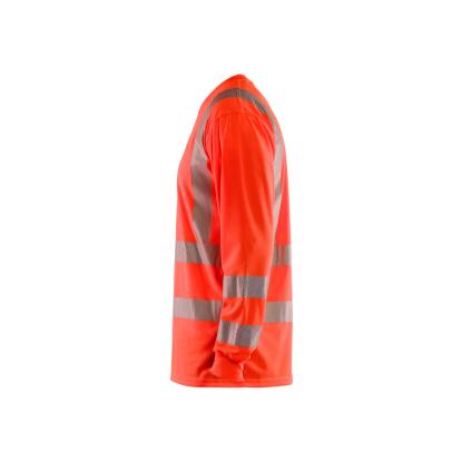 Blåkläder 3385 high vis UV t-shirt lang ærme, hi-vis rød