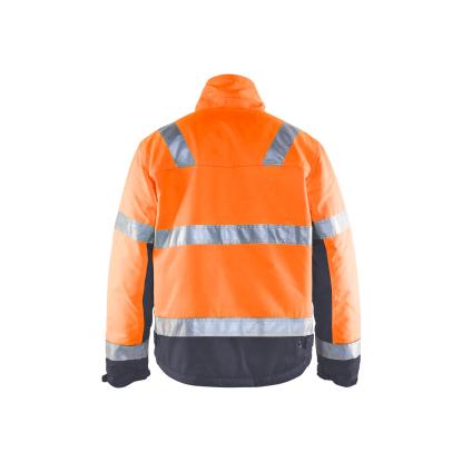 Blåkläder 4862 high vis vinterjakke, hi-vis orange/mellemgrå