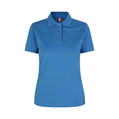 ID 0527 poloshirt med stretch, dame, turkis