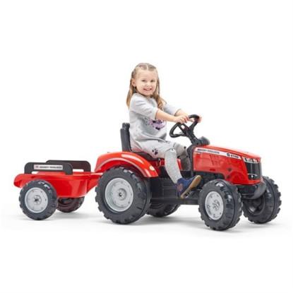 FALK Massey Ferguson traktor med vogn