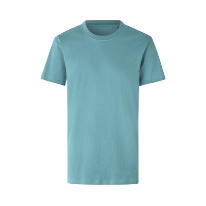 ID 40552 økologisk T-shirt, børn, støvet aqua