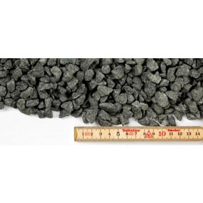 Sorte granitskærver, 8-11 mm - 1000 kg