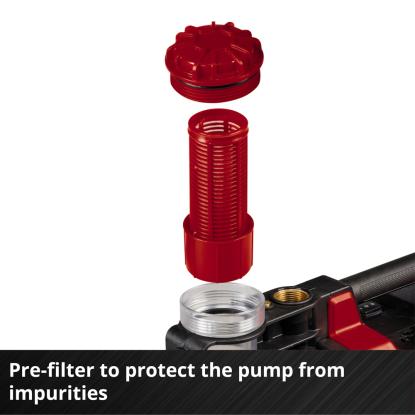 Einhell AQUINNA 36/38 F LED akku havepumpe, uden batteri og lader