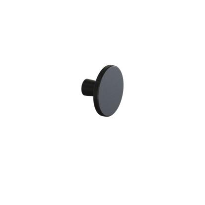 Scanbad Button knop, Ø42 mm, sort genanvendt plast