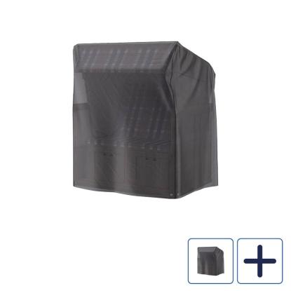 Platinum AeroCover overtræk til strandstol, antracitgrå, 105 cm dyb