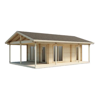 Luoman Lillevilla Merihanhi havehus med hems og stor terrasse - 26 + 22 m²