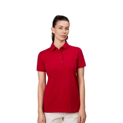 ID 0535 Business poloshirt, jersey, dame, rød