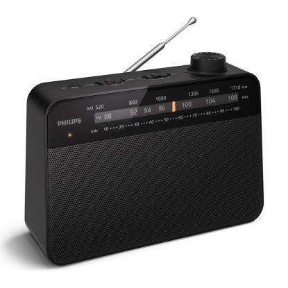 Philips TAR2509/10 FM/AM-radio, transportabel, sort