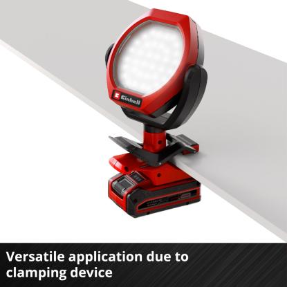Einhell GC-OL 18/1500 Li-Solo akku udendørslampe, 1500 lumen, uden batteri og lader