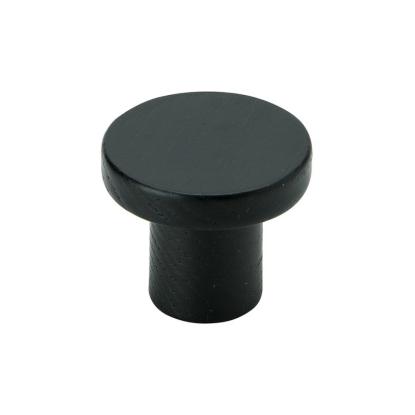 Beslag Design Circum knop, Ø33 mm, sort