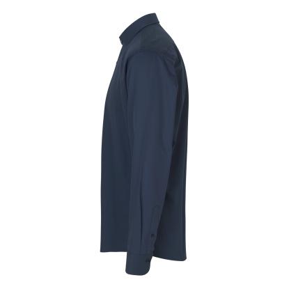 Seven Seas S50 hybridskjorte, modern, navy