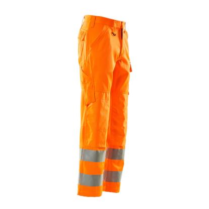 MASCOT SAFE LIGHT Geraldton arbejdsbukser med knælommer, hi-vis orange