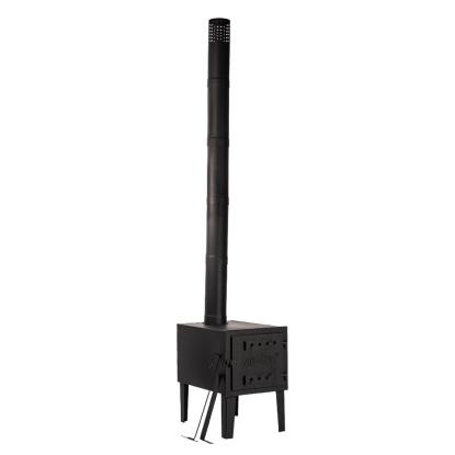 Mil-Tec Complete teltovn i støbejern, 31,7 kg, sort