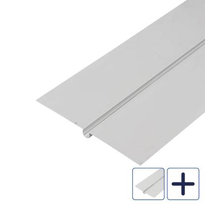 Varmefordelingsplade med låsetap til 16 mm slange