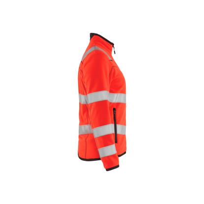 Blåkläder 4966 dame high vis microfleece jakke, hi-vis rød