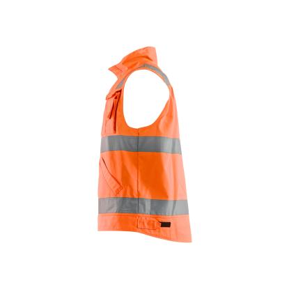 Blåkläder 8505 high vis vest, hi-vis orange/marineblå