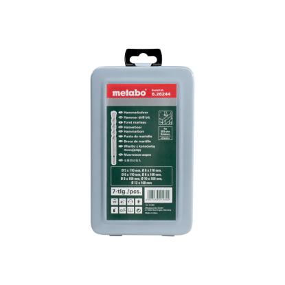 Metabo SDS Plus Classic borsæt, 7 dele