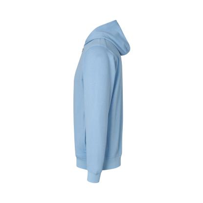 ID PRO Wear CARE 0388 hættetrøje med lynlås, lys blå