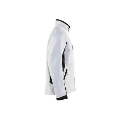 Blåkläder 4950 softshell jakke, hvid/mørk grå