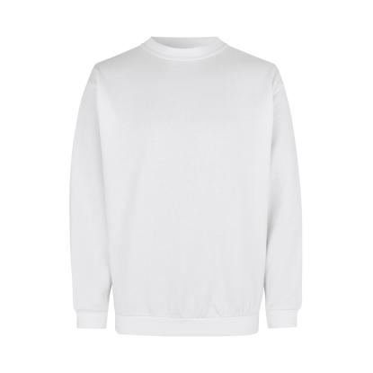 ID 0600 sweatshirt, klassisk, hvid