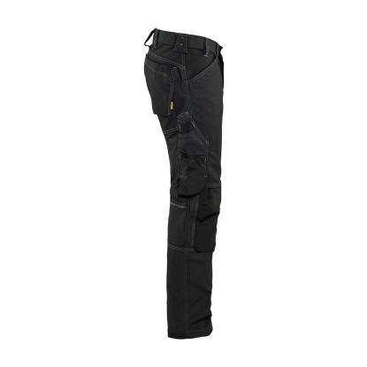 Blåkläder 1751 håndværkerbuks med stretch, sort