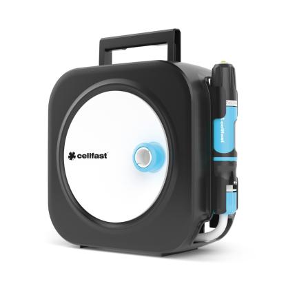 Cellfast ENERGO XS slangeoprulle væghængt med 10 meter slange