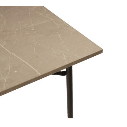 Travellife Mirano bord, marblelook, taupe