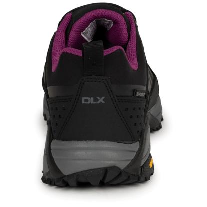 DLX ROISIN vandtætte vandresko med vibram sål, dame, sort