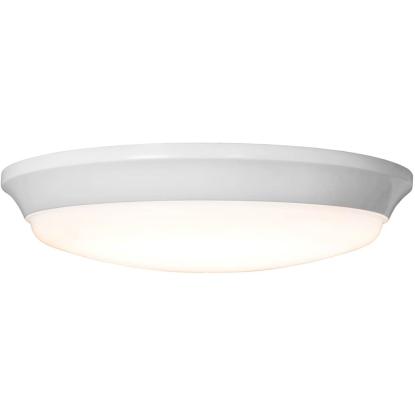 Airam Rio plafond, IP44, Ø40 cm, hvid