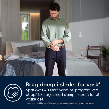 Electrolux 700 DualCare integreret vaske/tørremaskine EW7WB764T4 - 7 kg