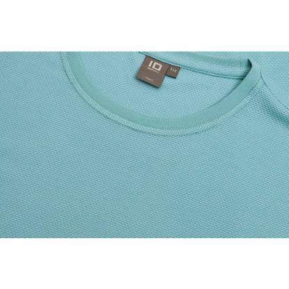 ID 0528 T-shirt, lyocell, støvet aqua
