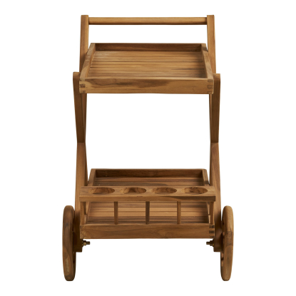 Pasaku serveringsvogn, teak, 86 cm