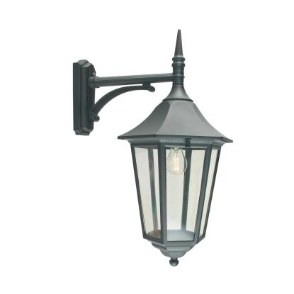 Norlys Modena Big væglampe, ned, E27, IP54, sort