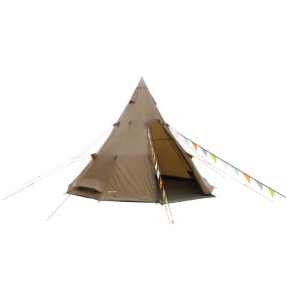 easy camp Rands Tipi til 8 personer, mørk sandfarve