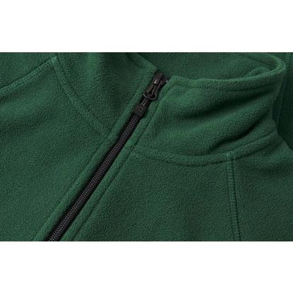ID 0805 cardigan, mikrofleece, dame, flaskegrøn