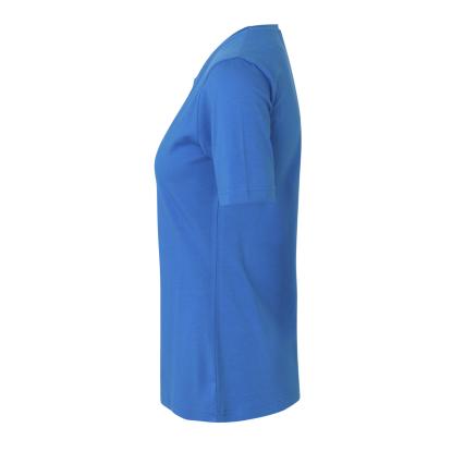 ID 0595 Stretch T-shirt, komfort, dame, azur