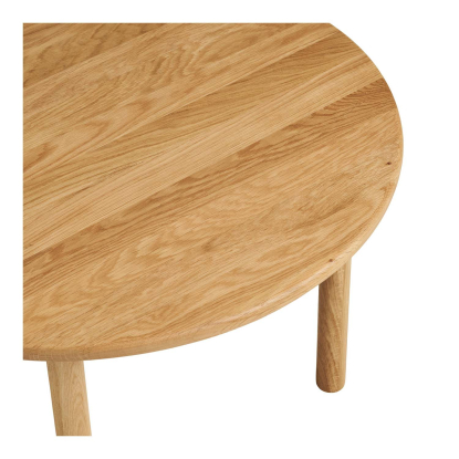 Jena sofabord, eg, Ø70 cm