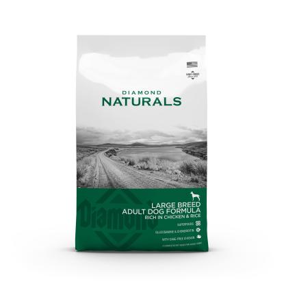 Diamond Naturals hundefoder med kylling og ris til den voksne store hund -15 kg