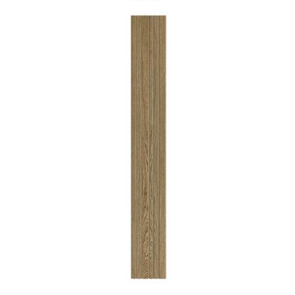 I-Wood Medio+ Mixed akustikpanel, mørkebrun olieret, brun filt og lys kerne, egefiner, 16 x 300 mm