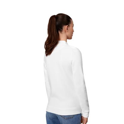ID PRO Wear 0367 sweat cardigan, dame, hvid