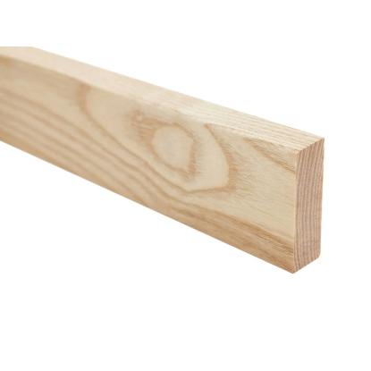Moland fodliste, ubehandlet ask, vendbar, 15 x 55 mm