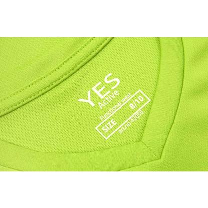 ID 42030 YES Active T-shirt, børn, lime