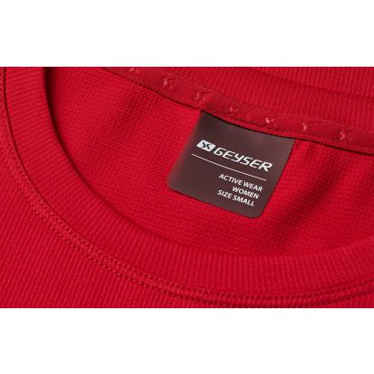 GEYSER G11000 Active T-shirt, dame, rød