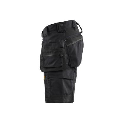 Blåkläder 1752 håndværker shorts med stretch, sort