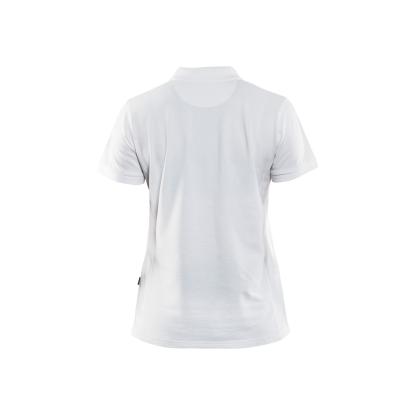 Blåkläder 3390 dame poloshirt, hvid