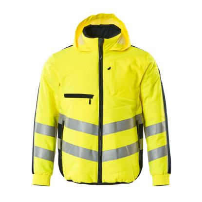 MASCOT SAFE SUPREME Dartford arbejdsjakke, hi-vis gul/mørk marine