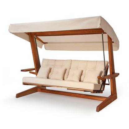 Westmann Luna 2600 Hollywood hængesofa, træ, beige