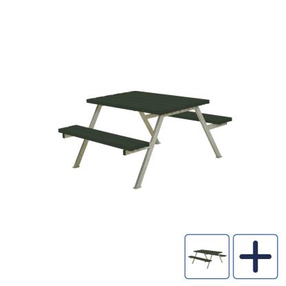 PLUS Alpha bord/bænkesæt, grøn/nåletræ